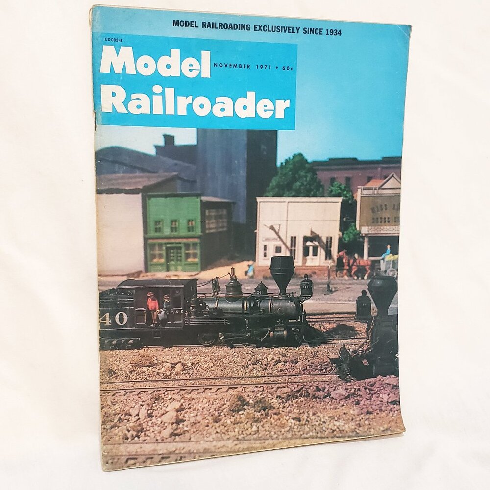 Model Railroader Train Railroading Magazine November 1971 Dew Valley RR